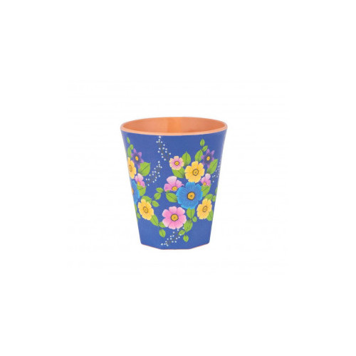 QuyCup - Bicchiere 250ml decoro Flower Blue QUYCUP shop online