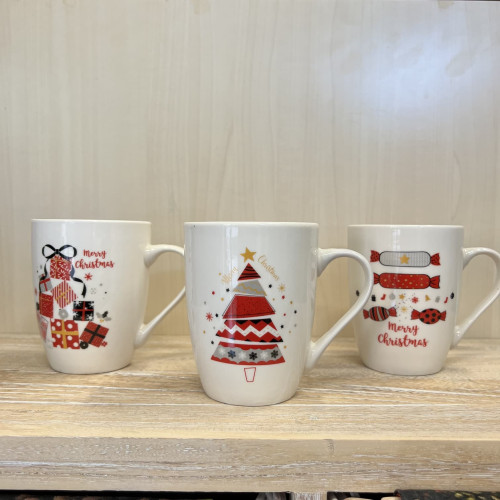 Set 3 Mug new bone " Merry Christmas"  shop online