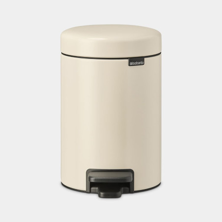 Brabantia - Pattumiera a pedale 5 L Newlcon Soft-Beige Miglior Prezzo