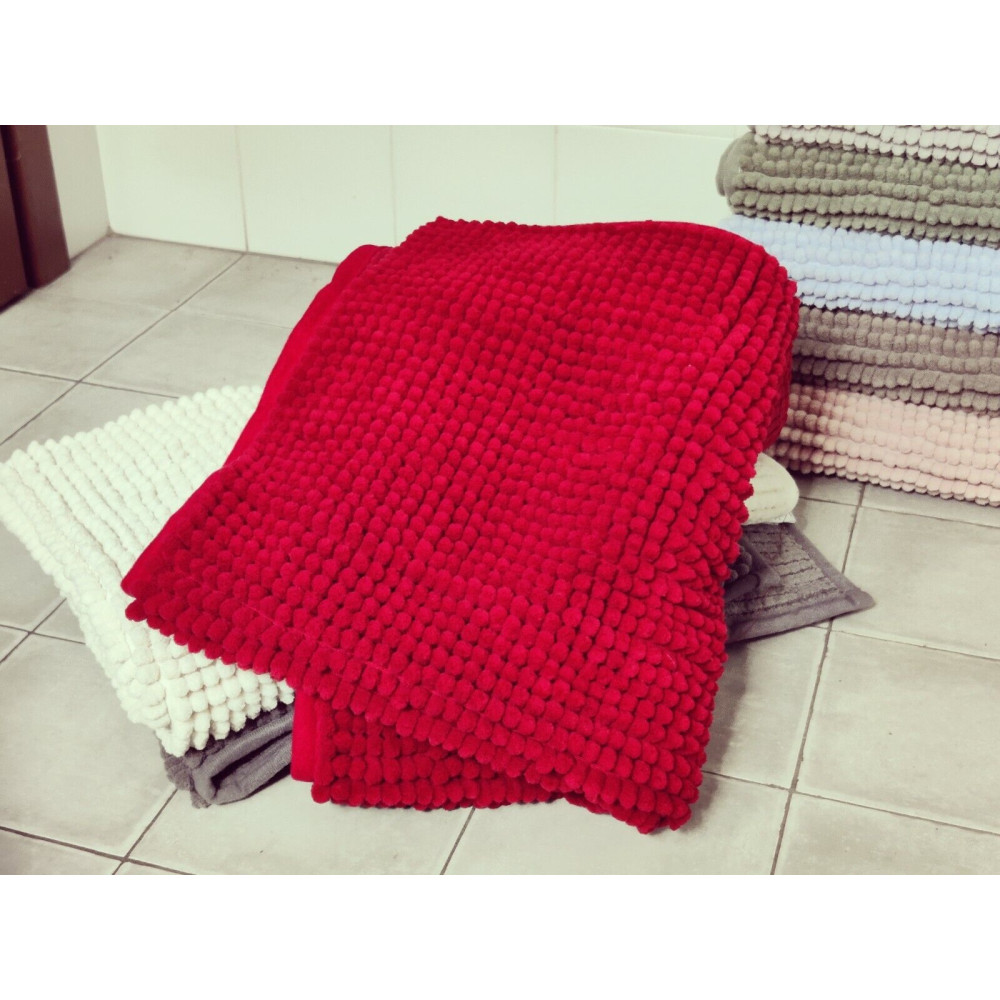S&G Home - tappeto bagno 40 cm x 60 cm rosso - varie misure Miglior