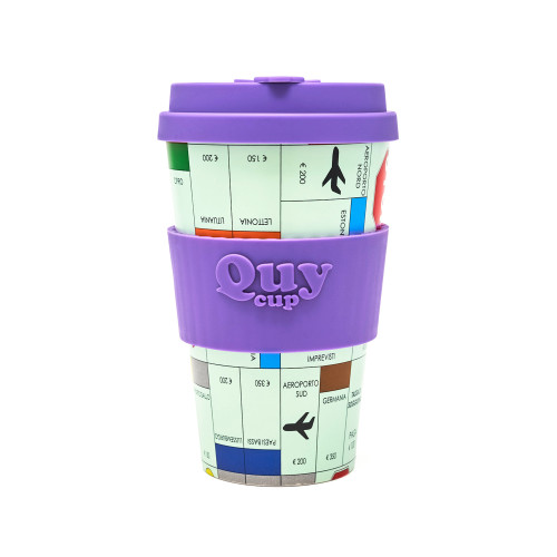 Quycup - tazza 400 ml travel mug Monopoli QUYCUP shop online